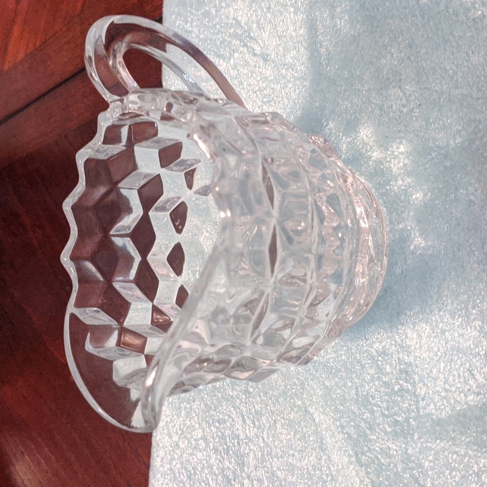 Crystal Coffee Creamer & Sugar Serving Set - Picture 10 of 17